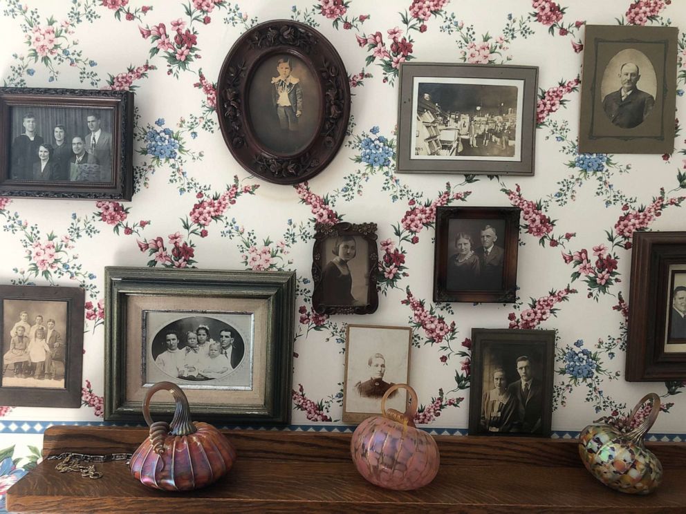 PHOTO: The walls of the Schein house are covered with family photos dating back more than a century.