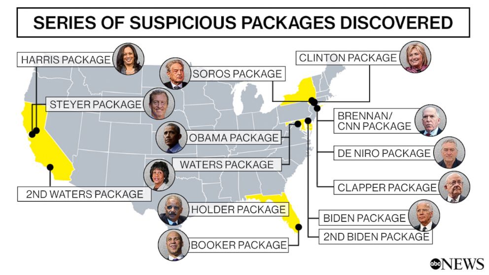 PHOTO: Series of Suspicious Packages Discovered 