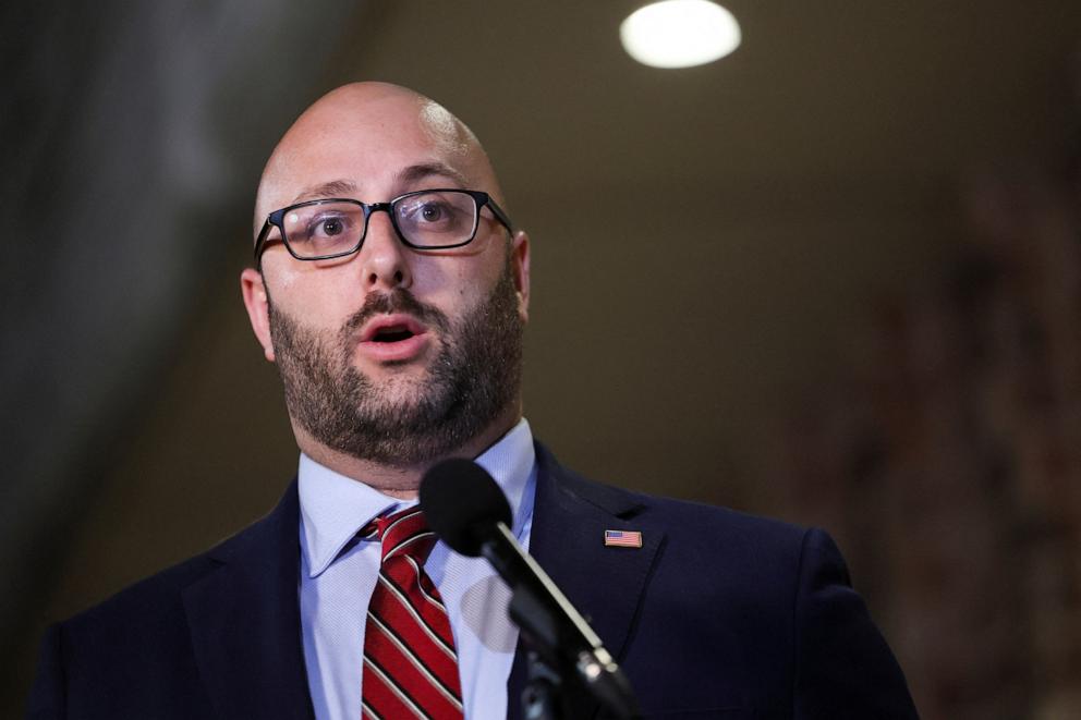 PHOTO: Philadelphia City Commissioner Seth Bluestein speaks during a press conference on the ballot count process for the 2024 U.S. presidential election on Election Day in Philadelphia, Pennsylvania, Nov. 5, 2024.