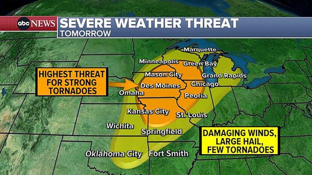 As 3 states recover from 13 tornadoes, more severe weather on the way ...