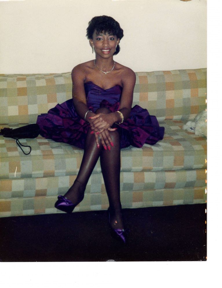 PHOTO: Shawna Hawk pictured at her high school prom.