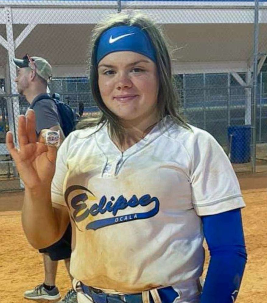 PHOTO: Layla Silvernail in a photo provided by softball tournament company Southeastern Fastpitch.