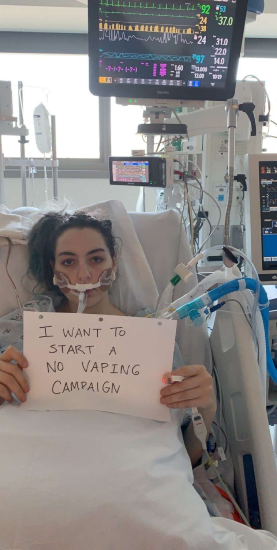 Teen who was put on life support for vaping says I didn t think