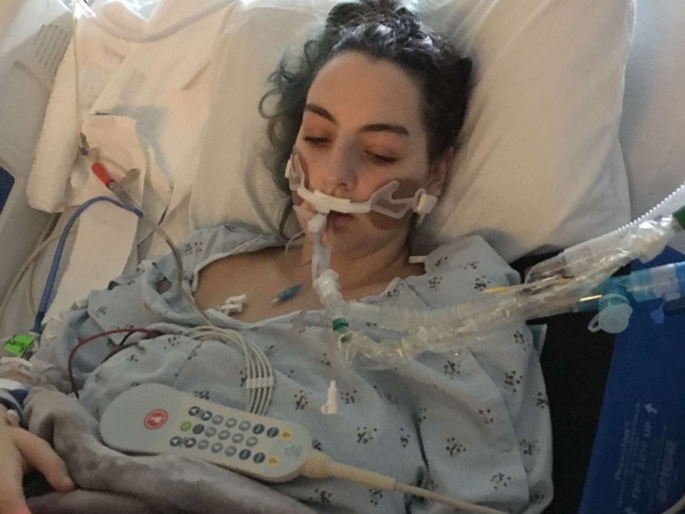 PHOTO: Simah Herman, 18, was rushed to the hospital in August after waking up unable to breathe.