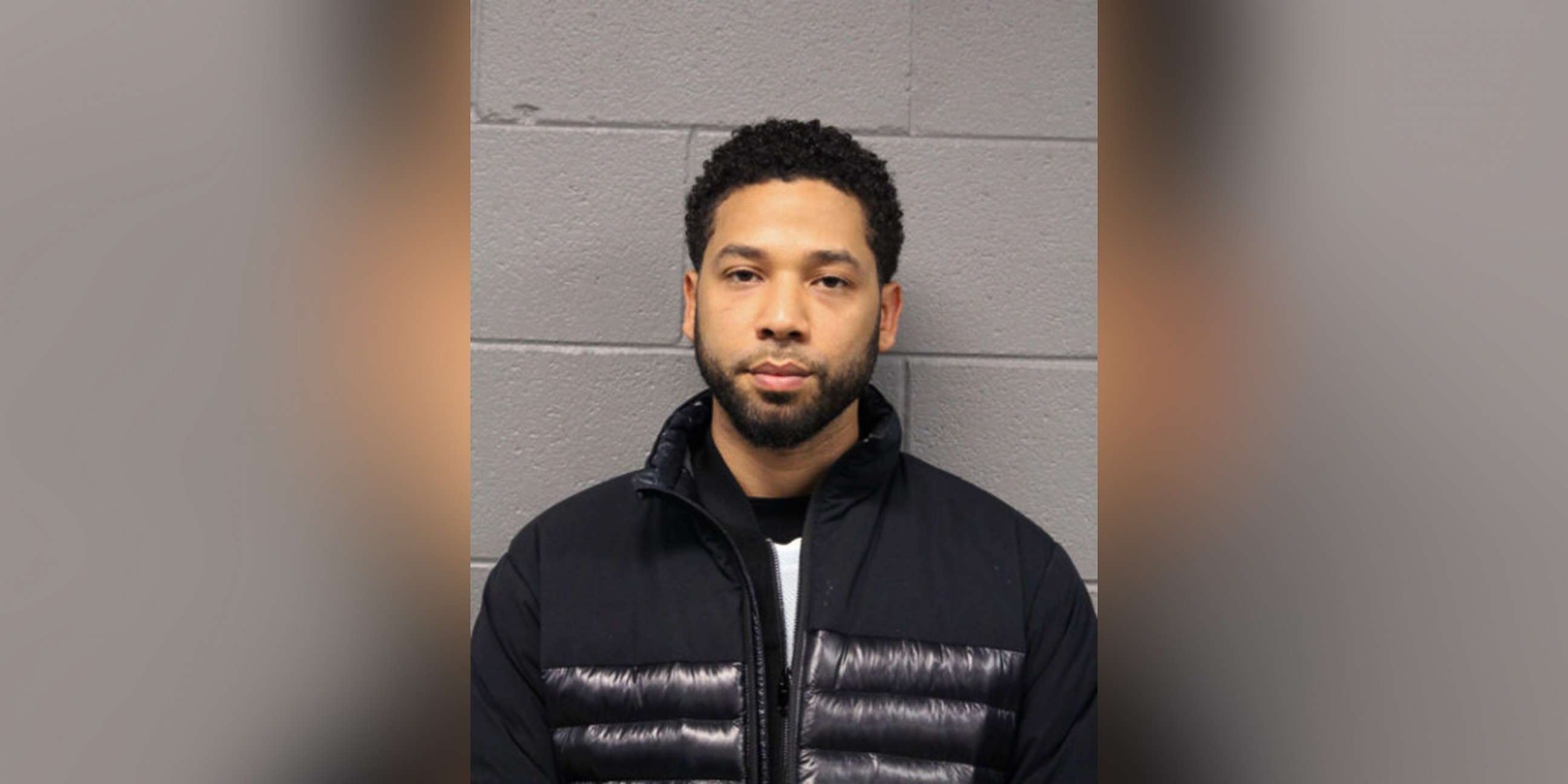 PHOTO: Jussie Smollett is pictured in a police mugshot after being charged with making a false police report.