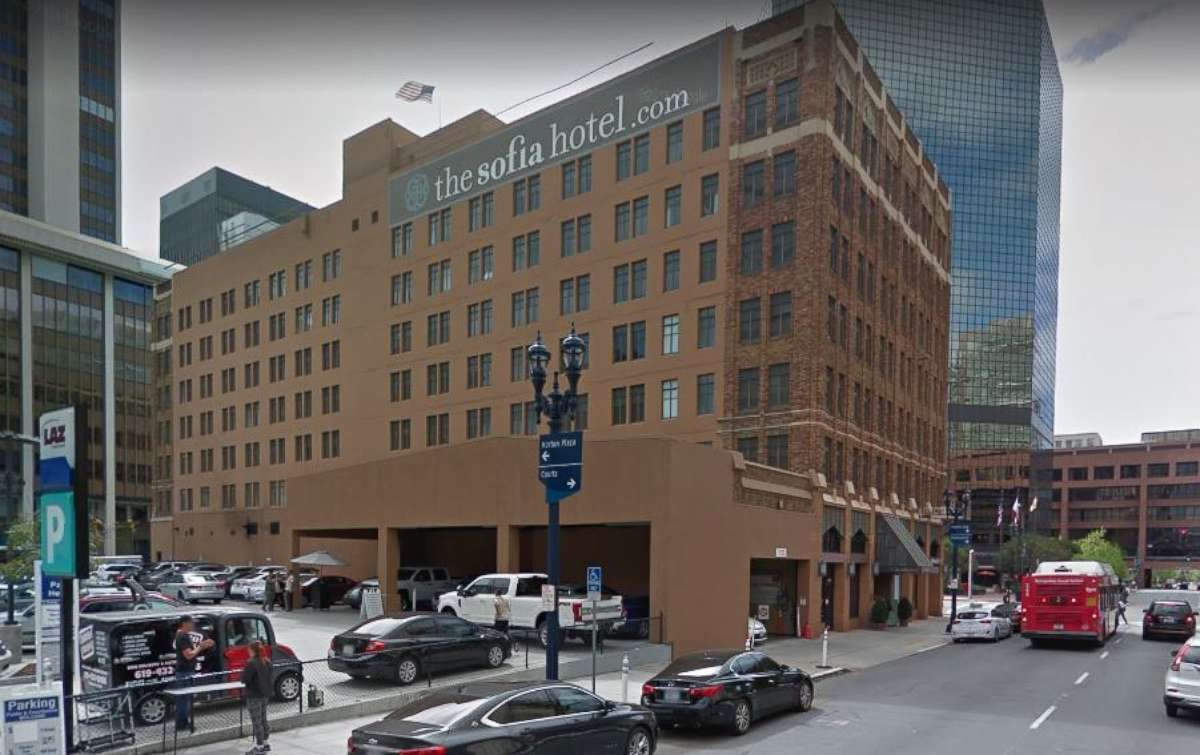 PHOTO: An image of the the Sofia Hotel, located in downtown San Diego, California.
