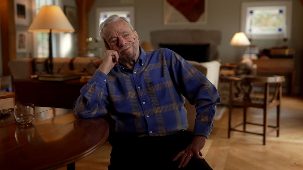 PHOTO: Composer Stephen Sondheim sat down with ABC News on Nov. 11.