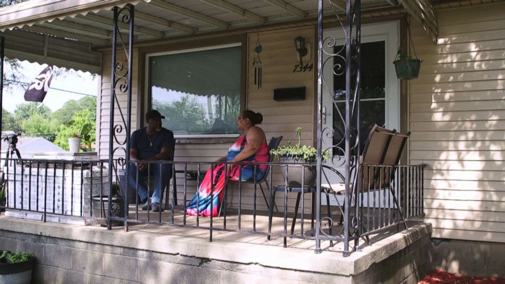 PHOTO: Sonja Bonnett, her husband, and her seven children were forced out of their Detroit home in 2017.