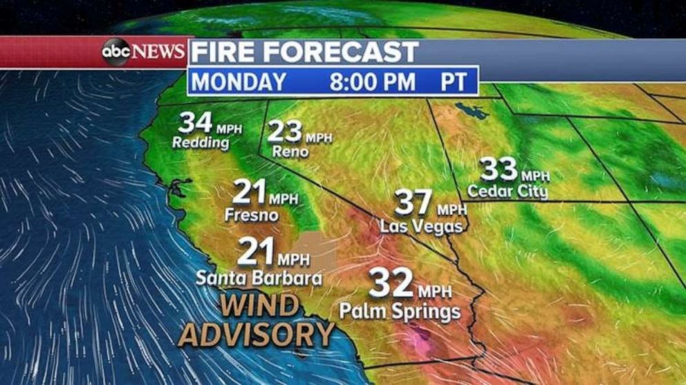 PHOTO: More wildfires could hit the Western U.S. today due to drier than average conditions.