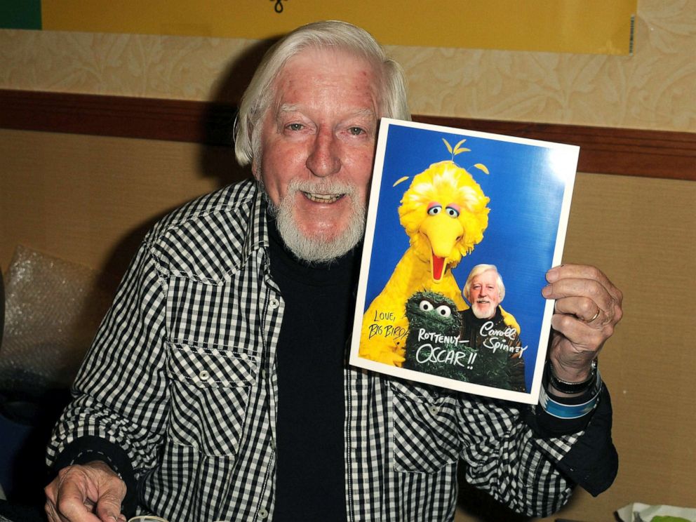 PHOTO:Puppeteer Caroll Spinney participates in the 2012 Monsterpalooza, April 15, 2012, in Burbank, Calif.  