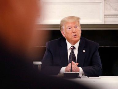Trump tweets conspiracy theory about 75-year-old protester police knocked to ground
