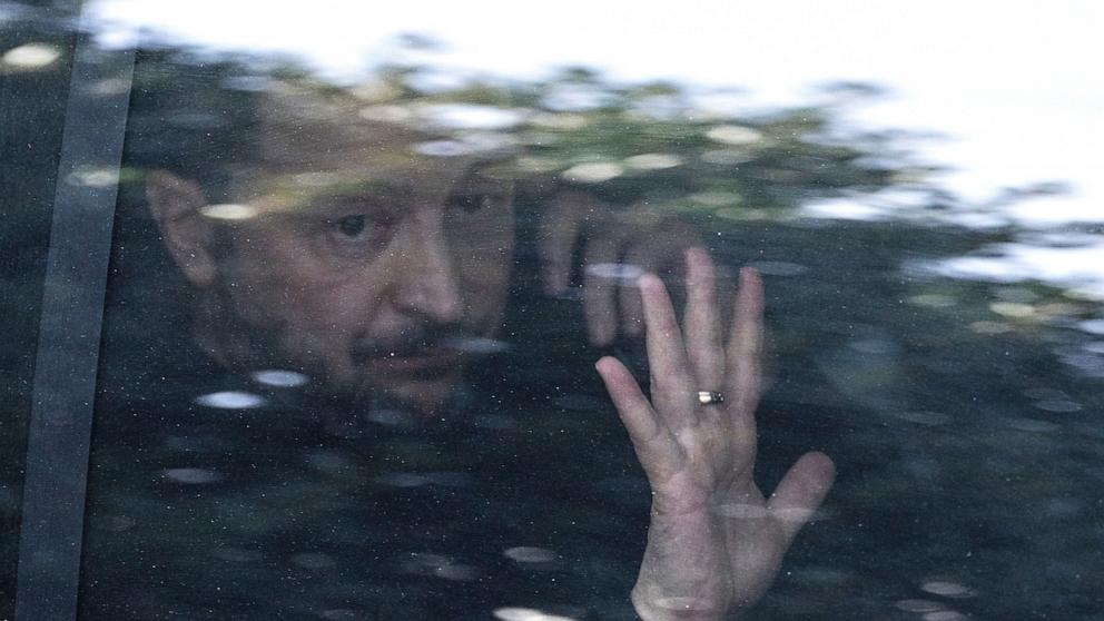 PHOTO: President Volodymyr Zelenskyy leaves the White House after meeting with President Donald Trump, in Washington, Feb. 28, 2025.