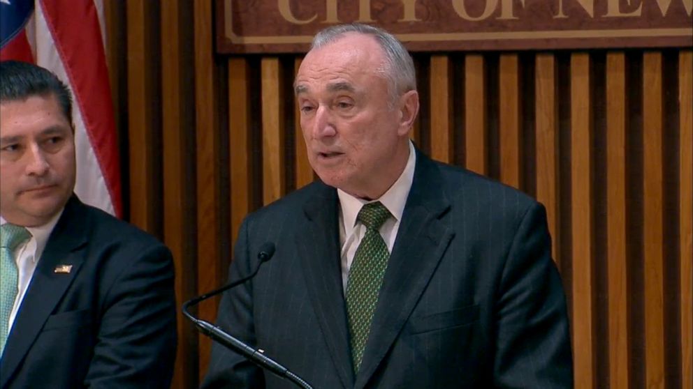 NYPD Commissioner Bill Bratton holds a press conference on the recent ISIS-related arrests in Brooklyn, Feb. 25, 2015, in New York City.