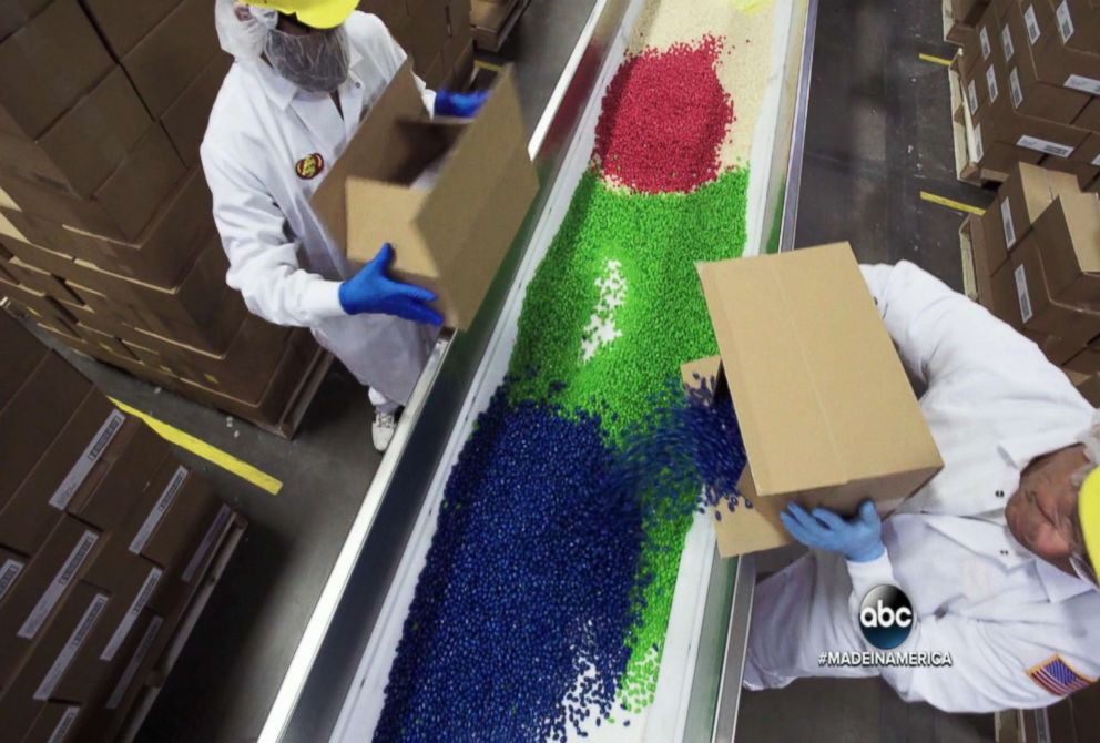 PHOTO: The Jelly Belly jelly bean company in Fairfield, Calif.