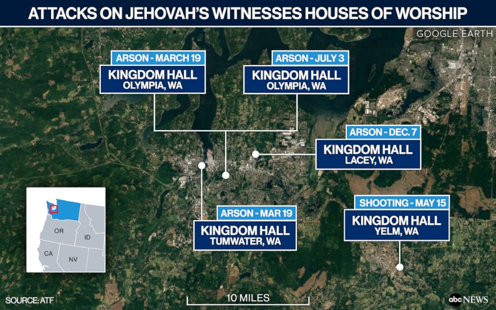 PHOTO: Attacks on Jehovah’s Witnesses Houses of Worship