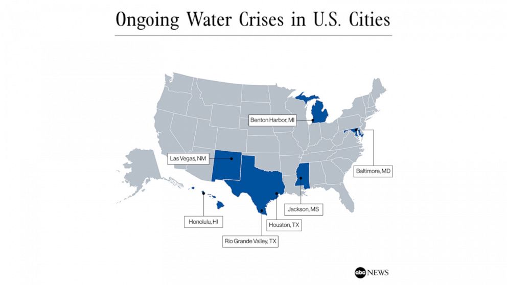 PHOTO: Ongoing Water Crises in U.S. Cities
