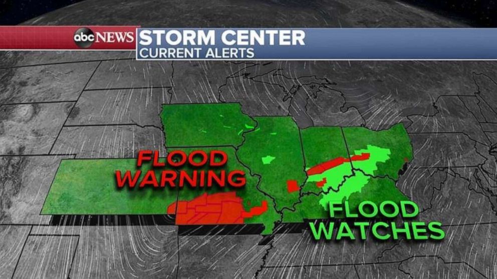 Storm moves east with damaging winds, flash flooding and a threat for ...