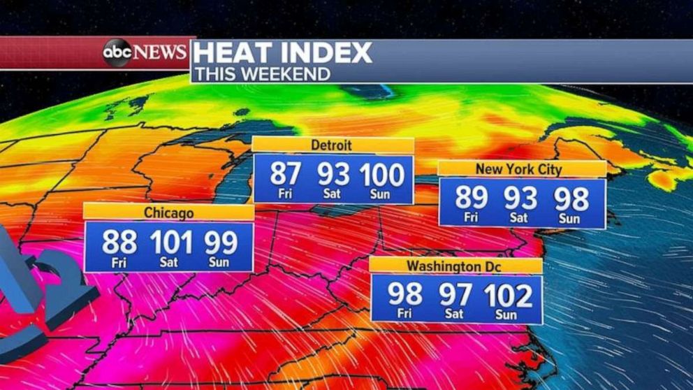 PHOTO: A heat wave is expected to expand over the next several days into the Great Lakes and the Northeast, including New York City.