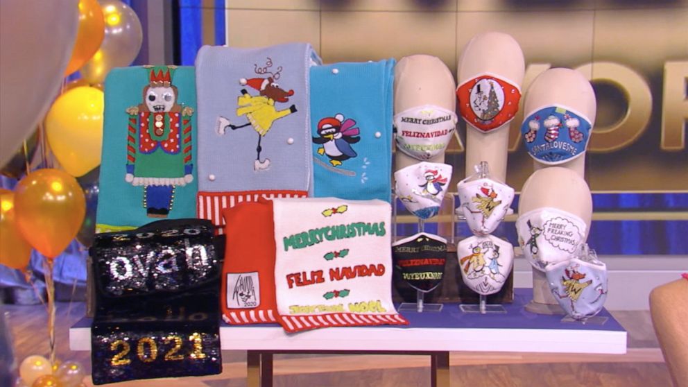 PHOTO: Whoopi's holiday scarves featured as a part of Whoopi Goldberg's Favorite Things for her birthday.
