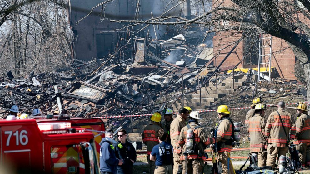 Ten hospitalized, several missing in Md.  apartment explosion