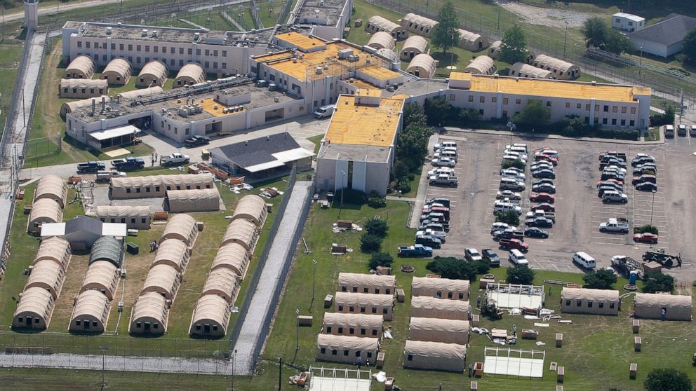 FILE - In this May 9, 2011, file photo, the Louisiana State Penitentiary at Angola is seen in West Feliciana Parish, La. Louisiana is letting men on death row get together regularly for recreation, talk, worship and at least one meal a day, settling 