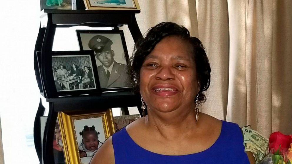 This undated photo provided by Charon Reed shows Celestine Chaney, who was killed in Saturday's shooting at a supermarket, in Buffalo, N.Y. (Charon Reed via AP)