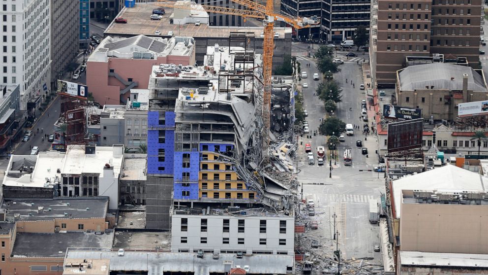 Body Removed Months After Hotel Collapsed Under Construction Abc News