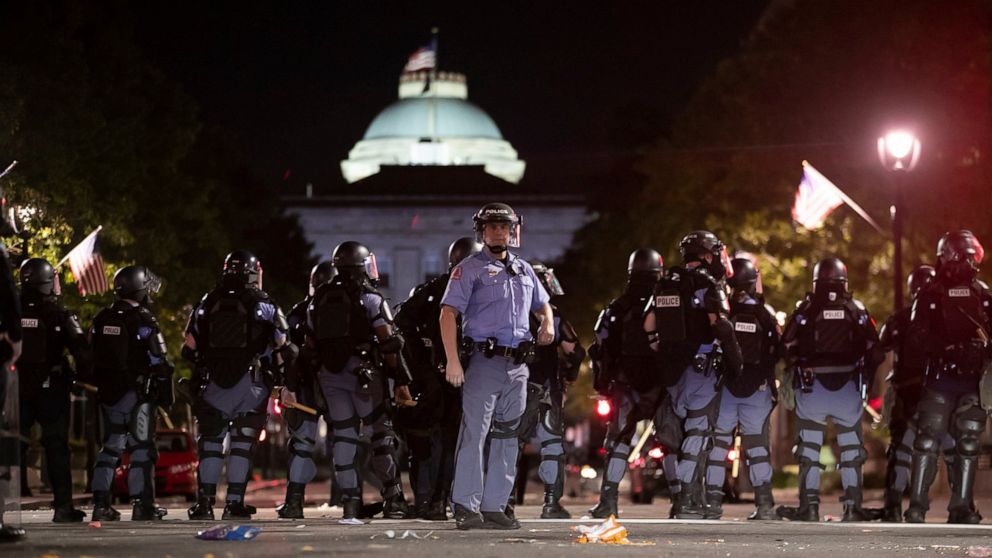 Protesters in some cities target Confederate monuments thumbnail