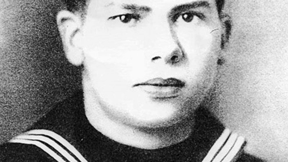 FILE - This undated photo released by the Defense POW/MIA Accounting Agency shows Roman W. Sadlowski, of Pittsfield, Mass., who was killed aboard the battleship USS Oklahoma when it was attacked in Pearl Harbor on Dec. 7, 1941 during World War II. Hi