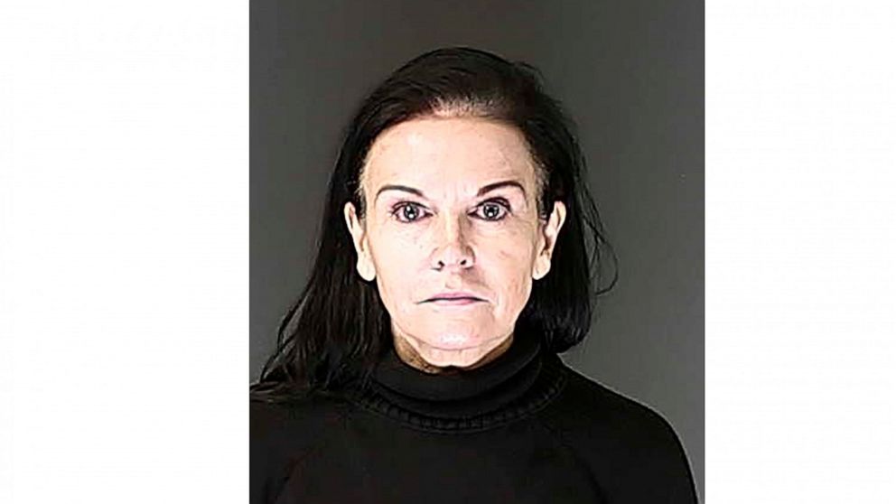 This undated booking photo provided by the El Paso County Sheriff's Office shows Carla Faith. Faith was accused of hiding 26 children behind a false wall at her Colorado Springs daycare center and arrested on suspicion of child abuse. (El Paso County