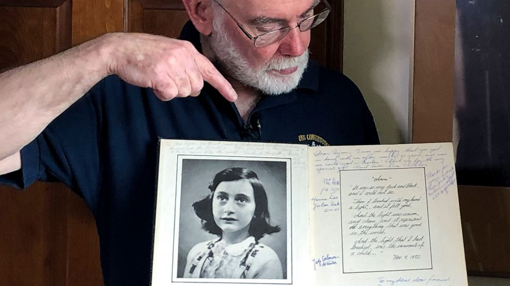 Holocaust Museum digitizing letters from Anne Frank's father - ABC News