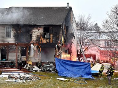 Businessman and family die when plane hits Michigan house