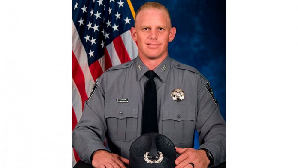In this undated photo released by the El Paso County Sheriff's Office is Deputy Andrew Peery. Authorities say a sheriff's deputy was shot and killed Sunday, Aug. 7, 2022, while responding to a shooting in southern Colorado. Deputy Andrew Peery was a 