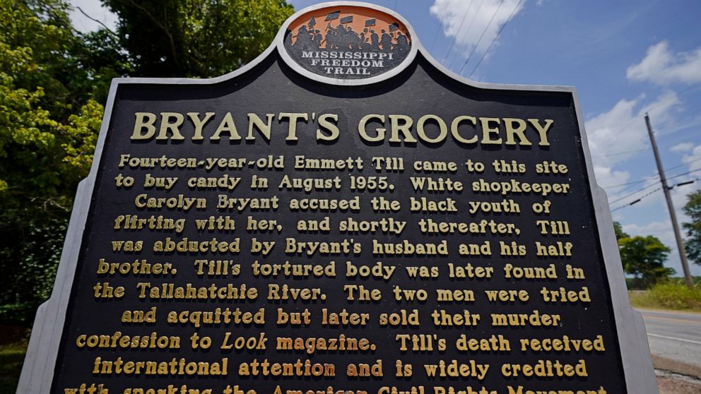  Emmett Till marker in Mississippi toppled but not vandalized