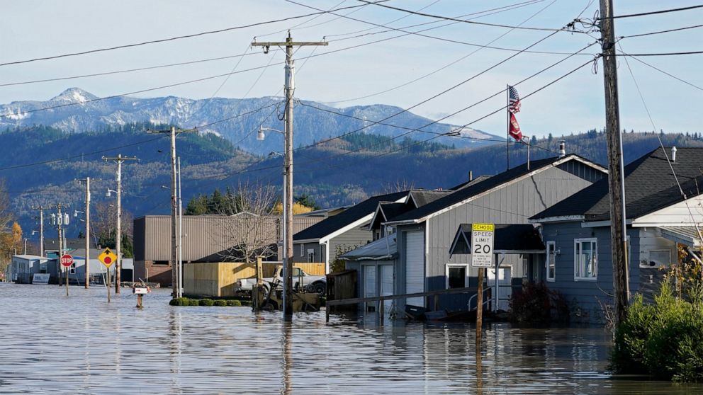 Washington faces threat of more ‘atmospheric rivers’ floods – ABC News