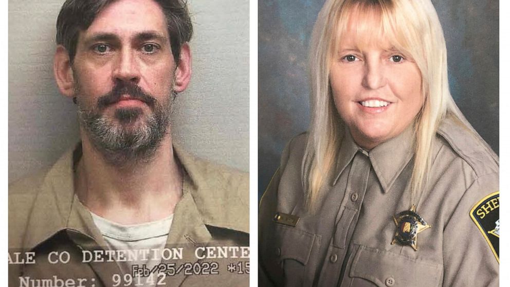 This combination of photos provided by the U.S. Marshals Service and Lauderdale County Sheriff's Office in April 2022 shows Casey Cole White, left, and Assistant Director of Corrections Vicky White. On Saturday, April 30, 2022, the Lauderdale County 