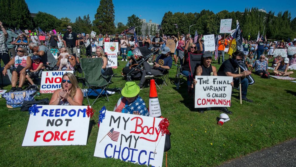  As districts insist on vaccines, some teachers push back
