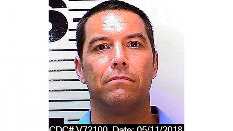 FILE - This May 11, 2018, file photo, from the California Department of Corrections and Rehabilitation, shows death row inmate Scott Peterson. Peterson, who spent more than 15 years on Death Row in the 2002 murders of his pregnant wife and unborn son