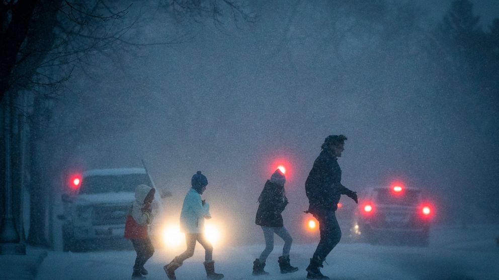  Winter storm leaves Dakotas, Minnesota with bitter cold