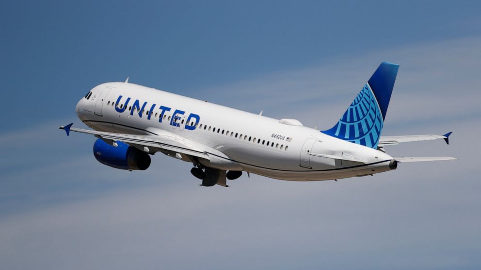 FILE - A United Airlines jetliner lifts off from a runway at Denver International Airport on June 10, 2020, in Denver. Pilots at United Airlines are in line to get big pay raises over the next 18 months. Their union, the Air Line Pilots Association, 