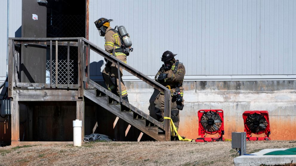  Firefighters called to plant where earlier gas leak killed 6