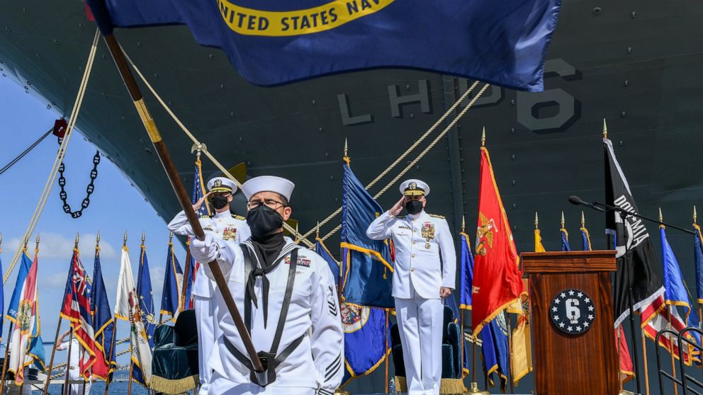  US Navy decommissions massive ship destroyed by fire