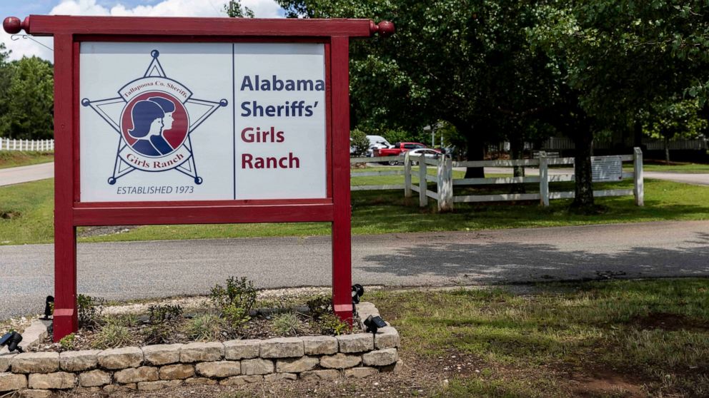 This photo taken Sunday, June 20, 2021, shows the Alabama Sheriff's Girls Ranch in Camp Hill, Ala., which suffered a loss of life when their van was involved in a multiple vehicle accident Saturday, June 19, 2021, resulting in eight people in the van