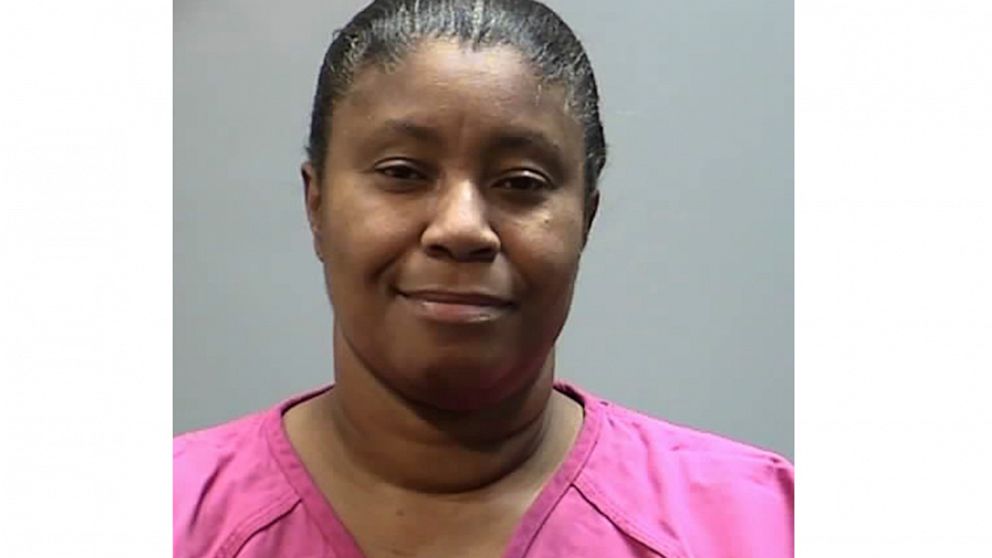 This photo provided by Georgetown County Sheriff's Office shows Cassandra Dollard. Hemingway police Officer Cassandra Dollard was charged with voluntary manslaughter Wednesday, Feb. 9, 2022, for shooting and killing an unarmed man who led her on a hi