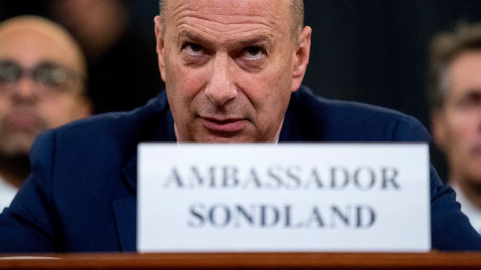 Key Impeachment Witness Sues Pompeo Over 1 8m In Legal Fees Abc News