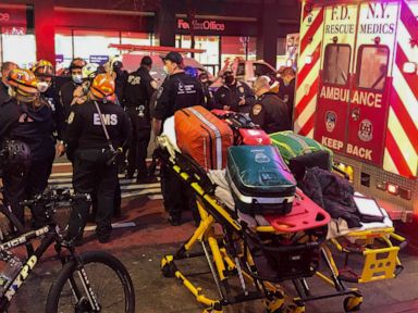 Officials: 6 people injured by car during NYC protest
