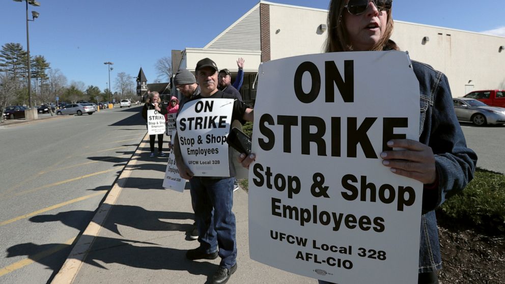 Image result for stop and shop strike