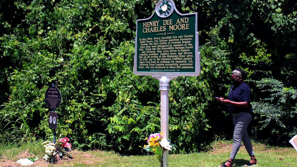  Mississippi marker honors 2 killed Black men killed by Klan