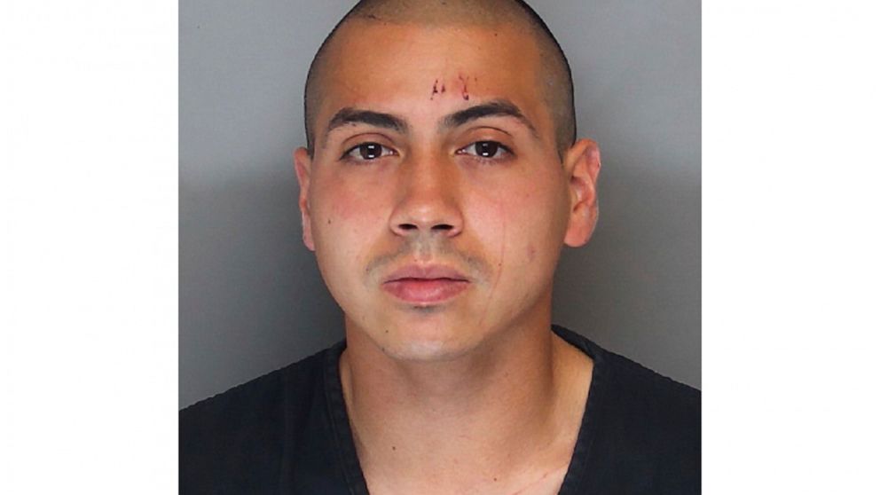 This image released by the Richland County, S.C., Sheriff’s Department, shows Jovan Collazo, an Army trainee, who was arrested and charged with dozens of crimes after authorities say he boarded a South Carolina school bus with a gun Thursday, May 6, 