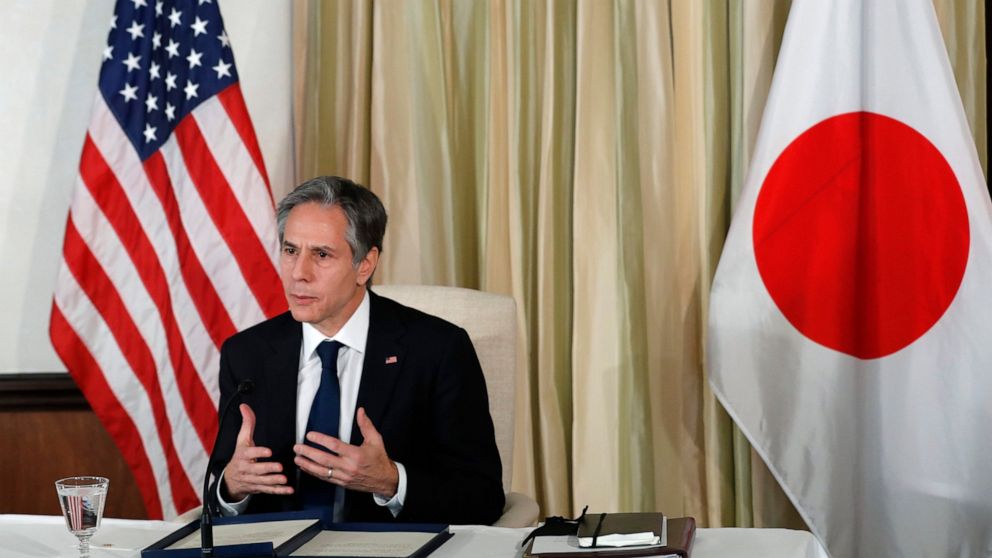  Japan, US to share China concern as ministers meet in Tokyo
